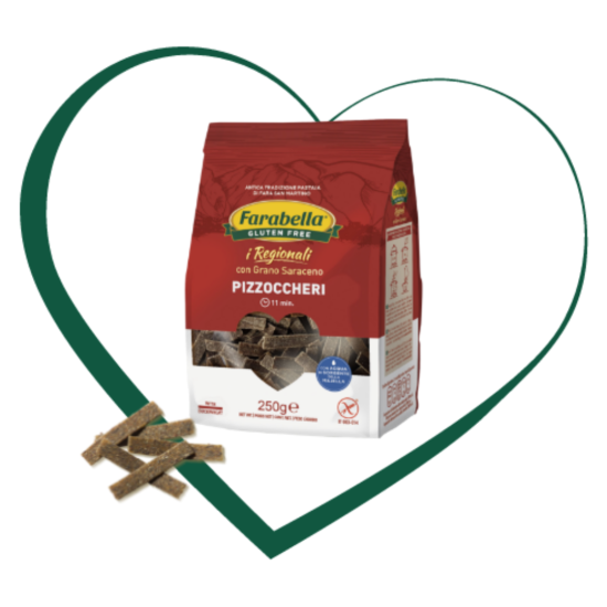 Pizzoccheri con Grano Saraceno Farabella glutenfrei